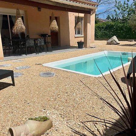 Maison Piscine & Spa Vallon Pont D'Arc Exterior photo
